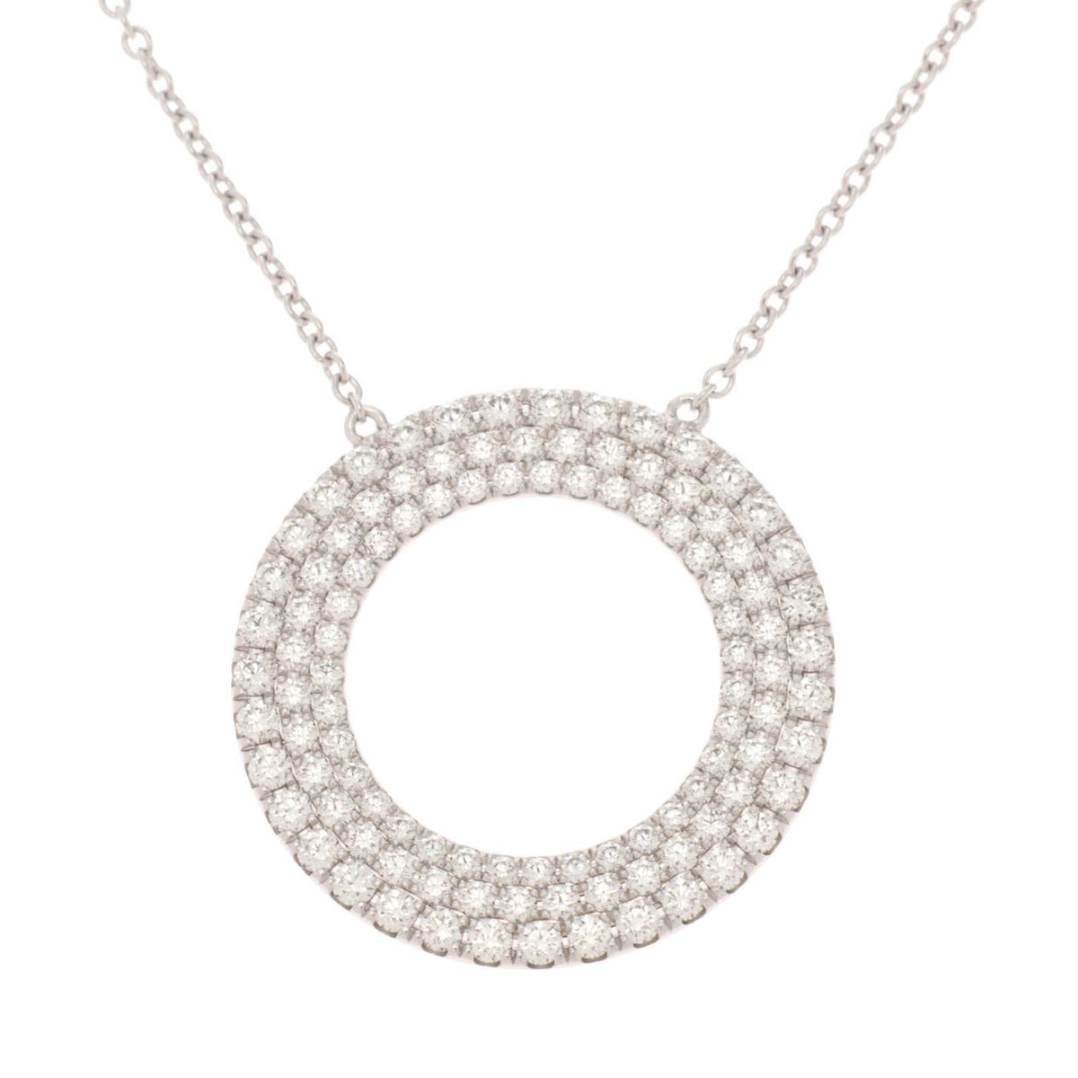 Tiffany & Co NC Pendant Diamond White Gold