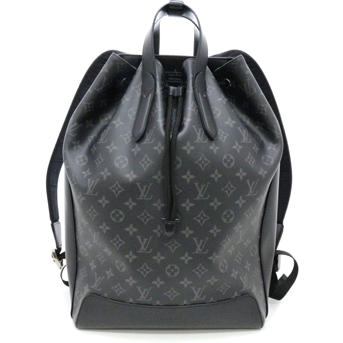 Louis Vuitton Backpack Explorer Monogram Eclipse Black
