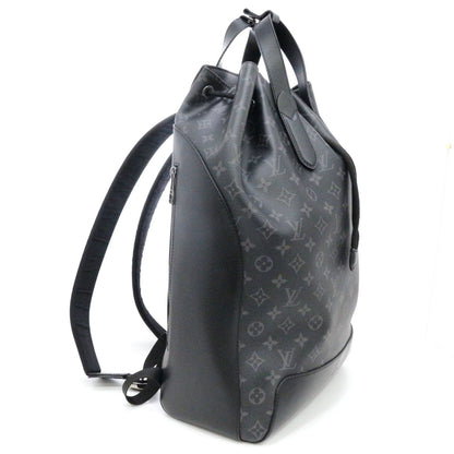 Louis Vuitton Backpack Explorer Monogram Eclipse Black — view 2
