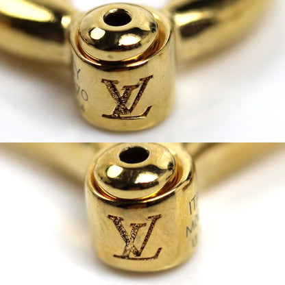 Louis Vuitton Metal LV Flower Glam Earrings — view 5
