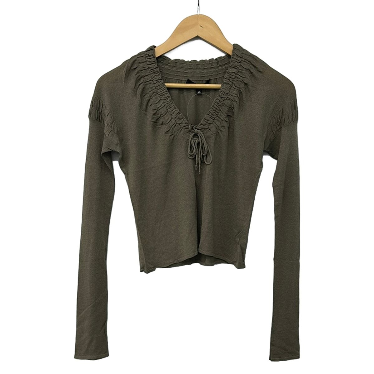Gucci Long Sleeve Top Greige XS