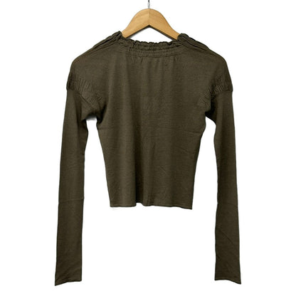 Gucci Long Sleeve Top Greige XS — view 2