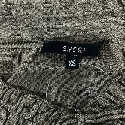 Gucci Long Sleeve Top Greige XS — view 3