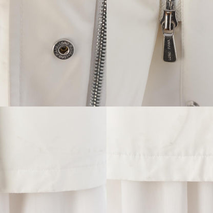 Loro Piana Polyester Stand Collar Zip Up Jacket White 44 — view 8