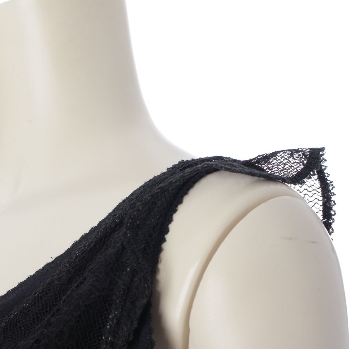 Chanel 05P Lace Coco Camisole Top Black 40 — view 6