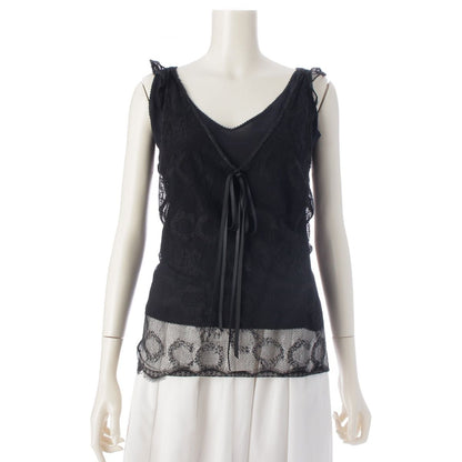 Chanel 05P Lace Coco Camisole Top Black 40