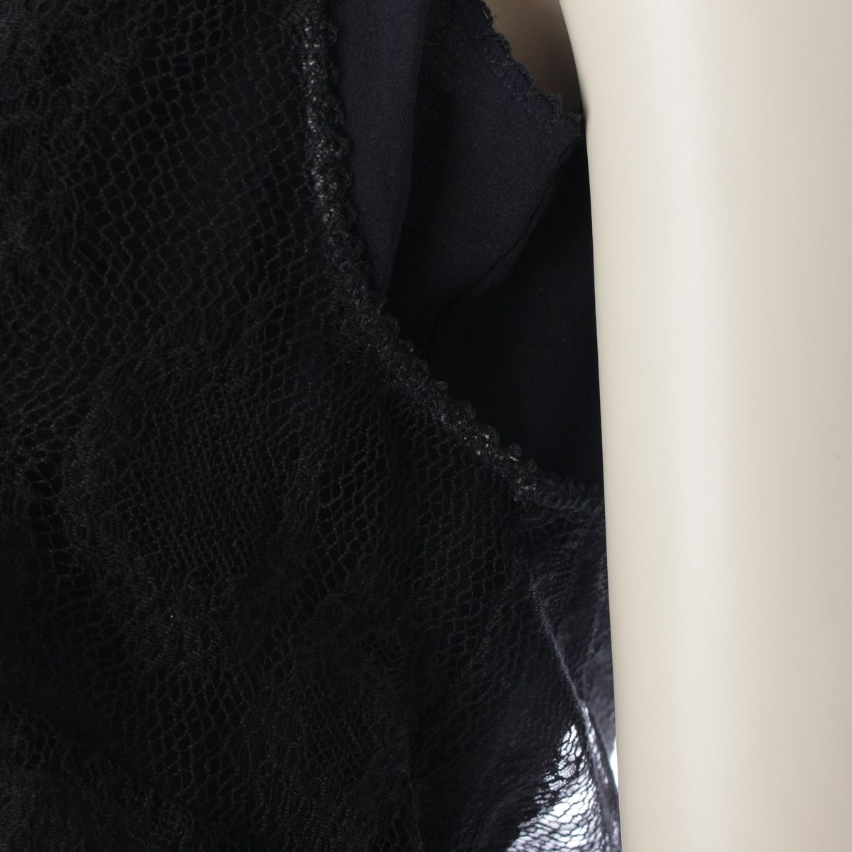 Chanel 05P Lace Coco Camisole Top Black 40 — view 7