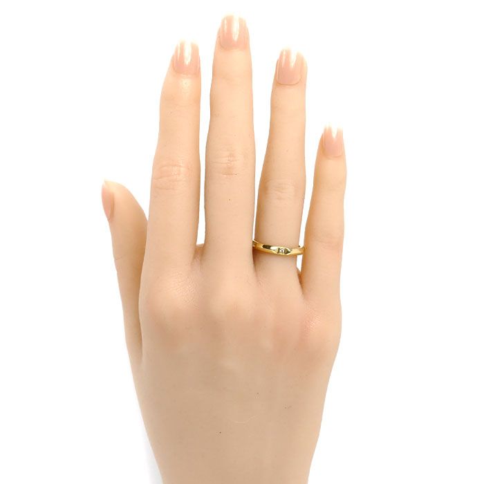 Tiffany & Co 18k Yellow Gold True Band Diamond Ring — view 7