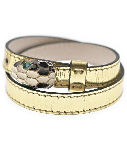 Bvlgari Serpenti Leather Bracelet Bangle