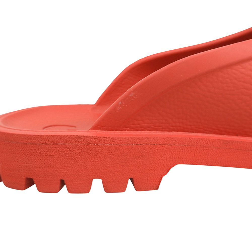 Gucci Cutout GG Rubber Slip-on Sandals Shoes Red 10 — view 4