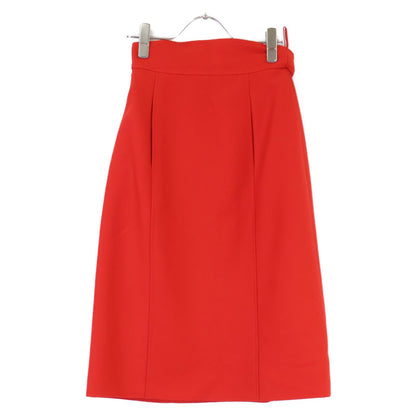 Chanel Wool Mademoiselle Button Collarless Jacket Skirt Set 36 — view 5
