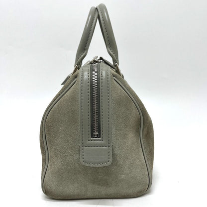 Louis Vuitton Handbag Speedy Cube PM Illusion Line Suede Gray — view 3