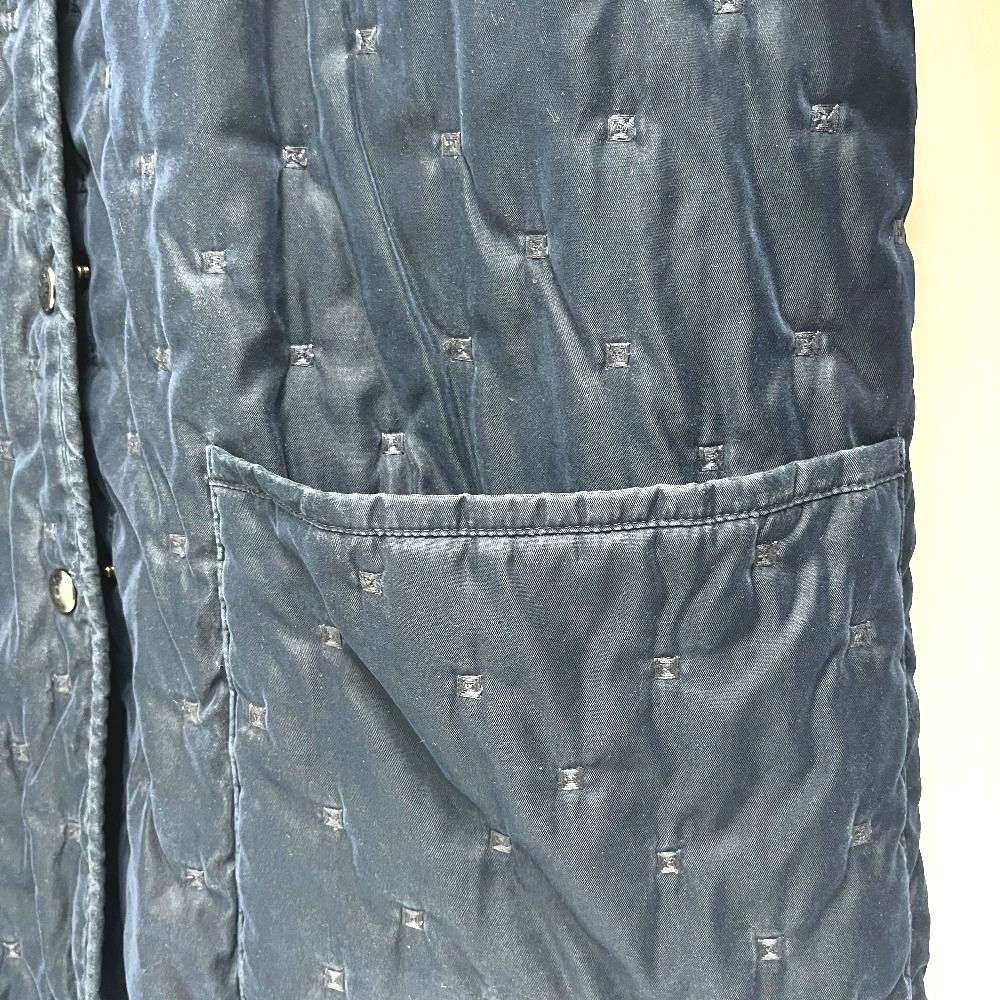 Hermes Jacket Martin Margiela Era Quilted Polyester Blue — view 5
