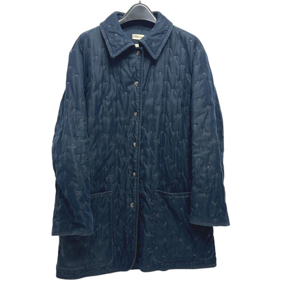 Hermes Jacket Martin Margiela Era Quilted Polyester Blue