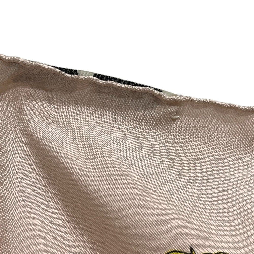 Hermes Scarf Carre 90 Walking Path to Long Chien Silk Pink — view 4