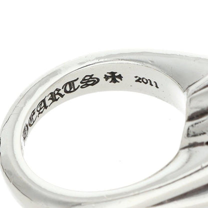 Chrome Hearts Cutout CH Plus Small Silver Ring — view 4