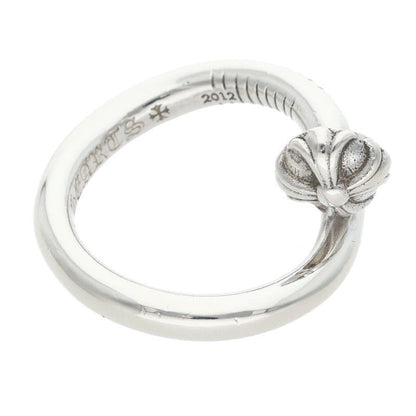 Chrome Hearts Nail Crsball Cross Ball Silver Ring — view 5