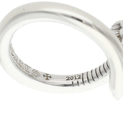 Chrome Hearts Nail Crsball Cross Ball Silver Ring — view 4