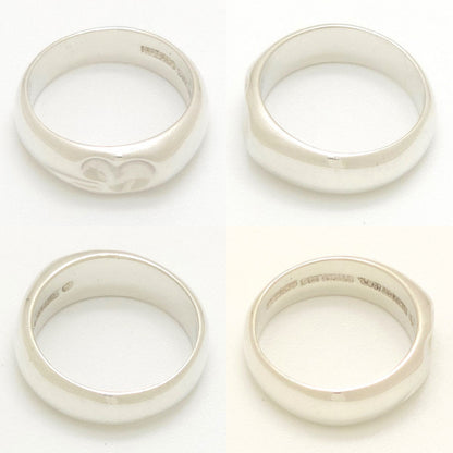Tiffany & Co Elsa Peretti Curved Heart Ring Sterling Silver — view 4
