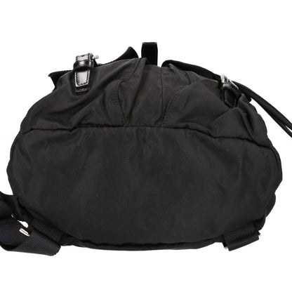 Prada Nylon Triangle Logo Mini Backpack — view 4