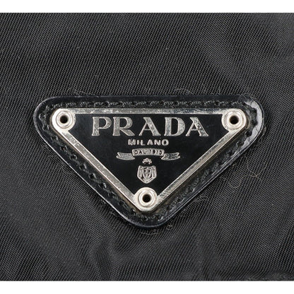 Prada Nylon Triangle Logo Mini Backpack — view 5