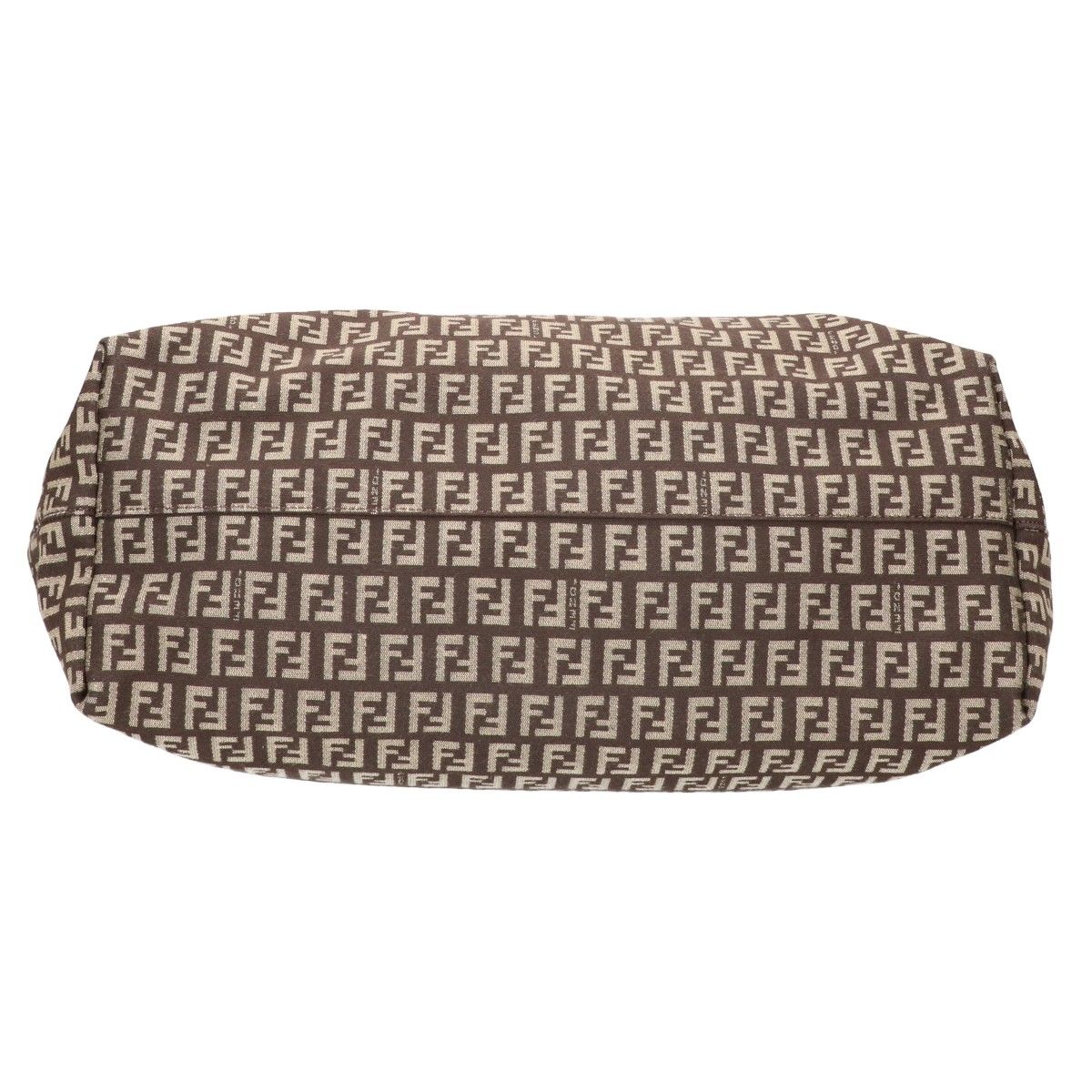 Fendi Zucchino Leather Handle Canvas — view 6
