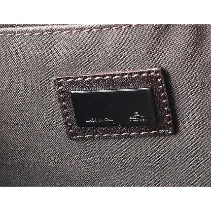 Fendi Zucchino Leather Handle Canvas — view 8