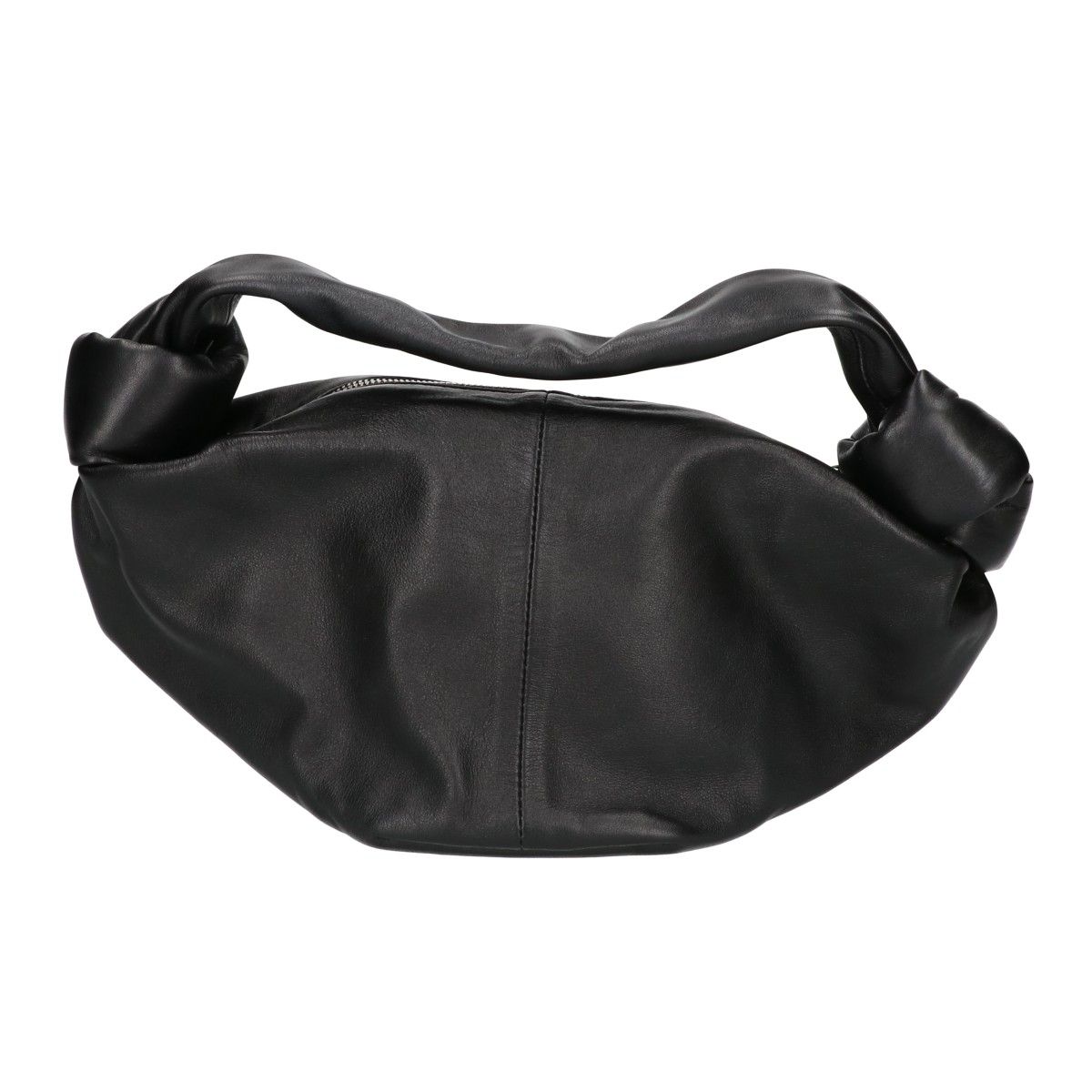 Bottega Veneta Smooth Calfskin Double Knot Mini Hobo