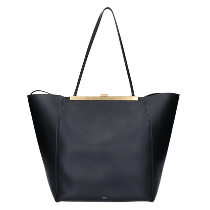Celine Phoebe Philo Era Leather Cabas Clasp