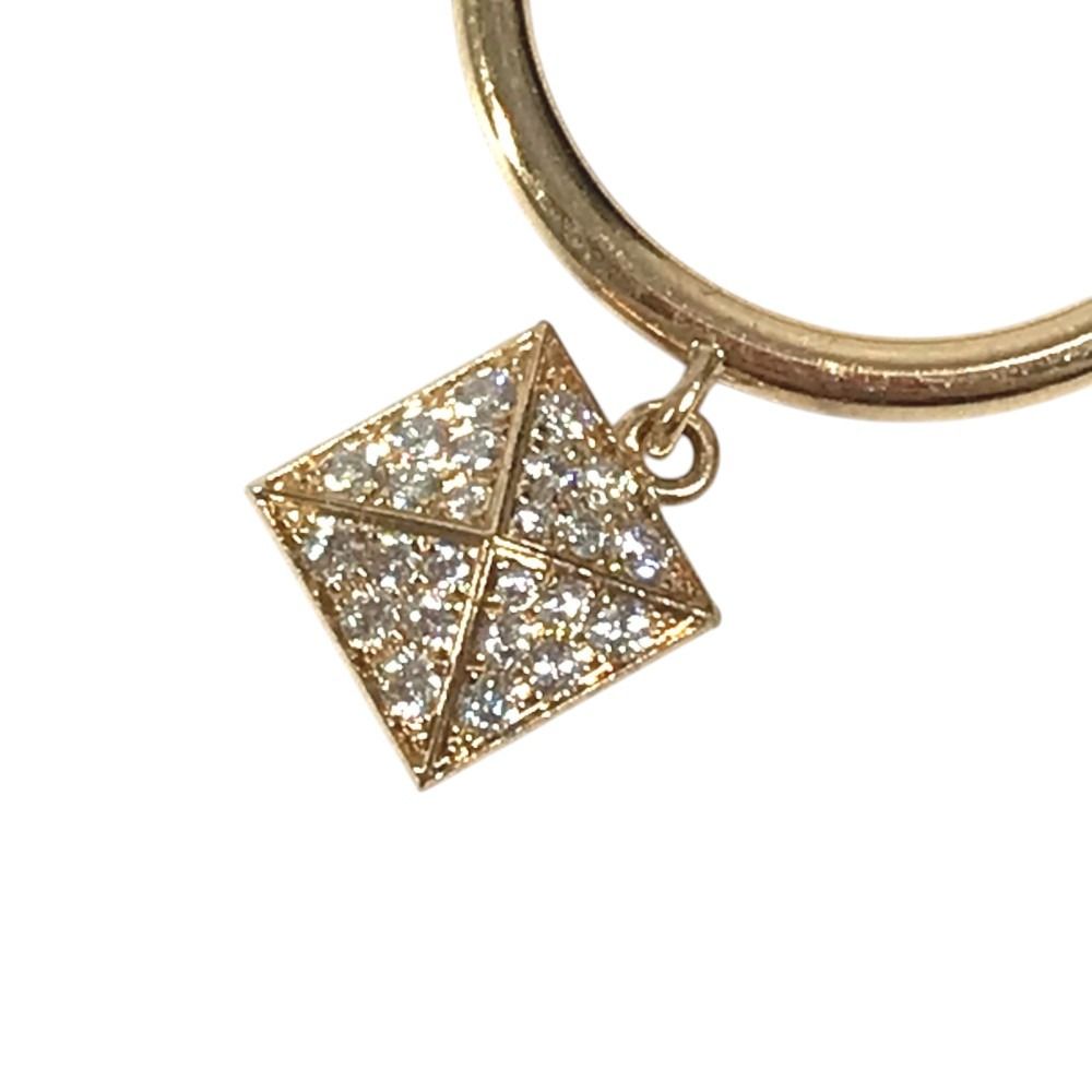 Hermes Ring Clou de H Diamond Gold — view 4