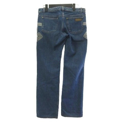 Celine Denim Pants Jeans Embroidery Blue 40 — view 2
