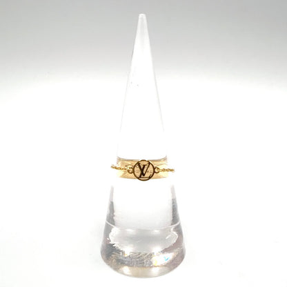Louis Vuitton Blooming Strass Set Metal Gold Ring — view 5