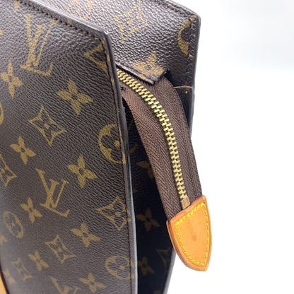 Louis Vuitton Babylon Monogram Leather Brown Light Tote Bag Gold — view 8