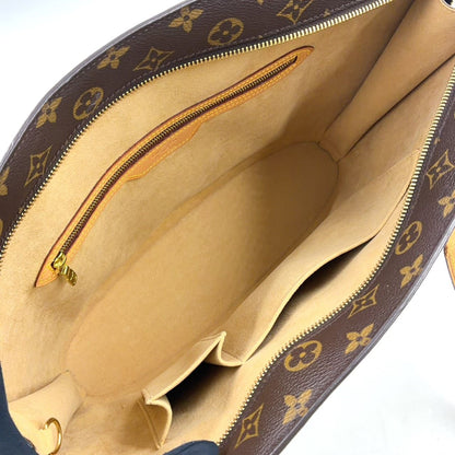 Louis Vuitton Babylon Monogram Leather Brown Light Tote Bag Gold — view 3
