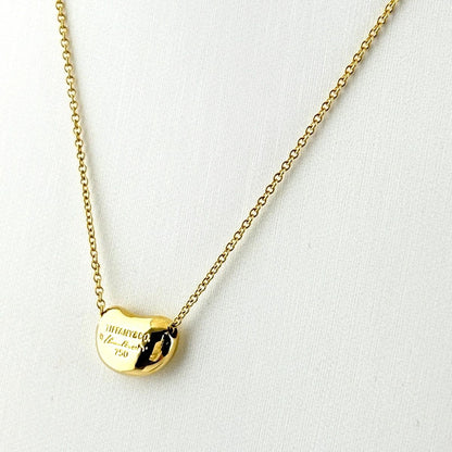 Tiffany & Co Bean Yellow Gold Elsa Peretti Necklace — view 2