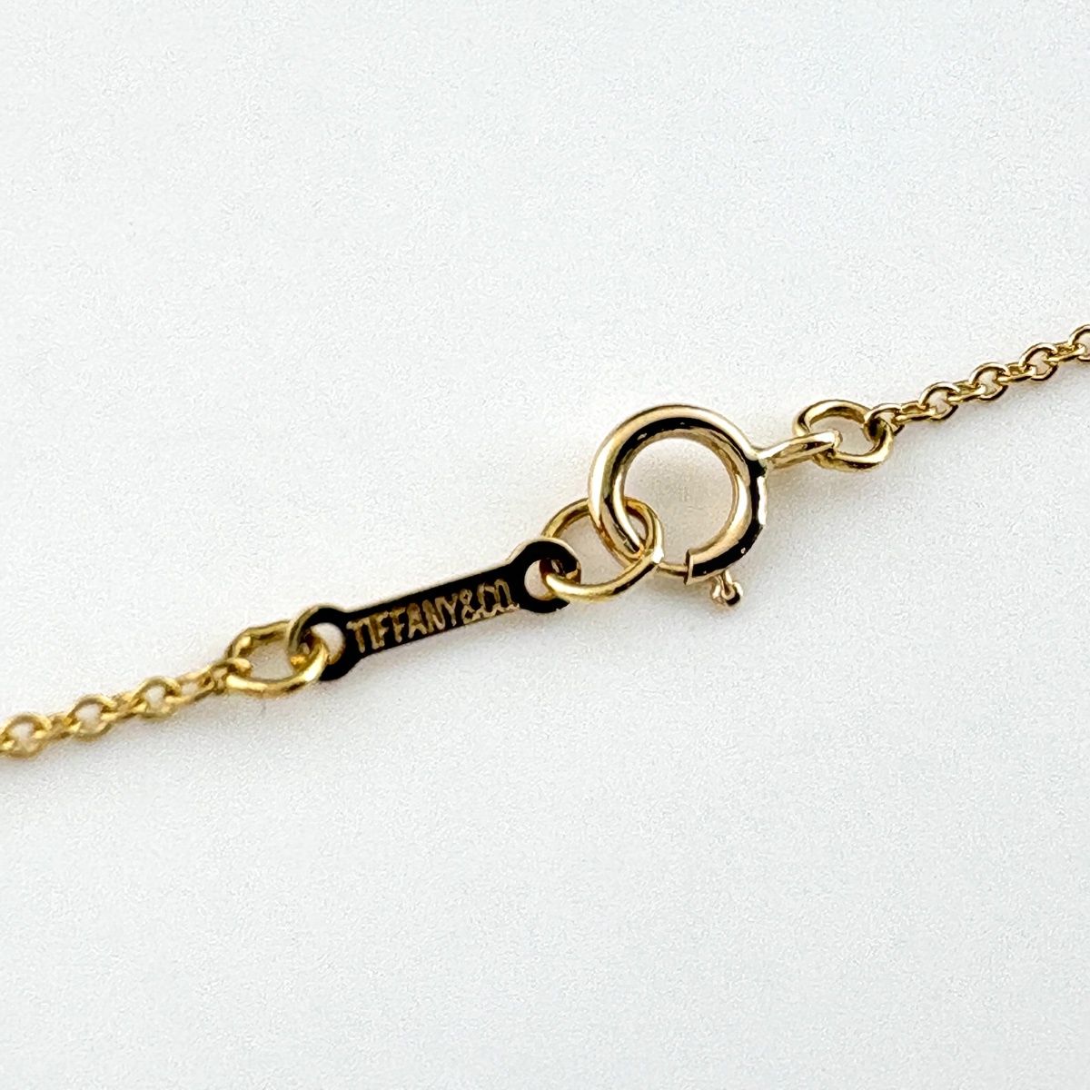 Tiffany & Co Bean Yellow Gold Elsa Peretti Necklace — view 5
