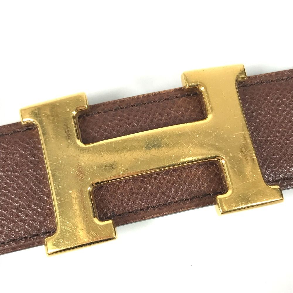 Hermes Belt H Leather Green — view 4