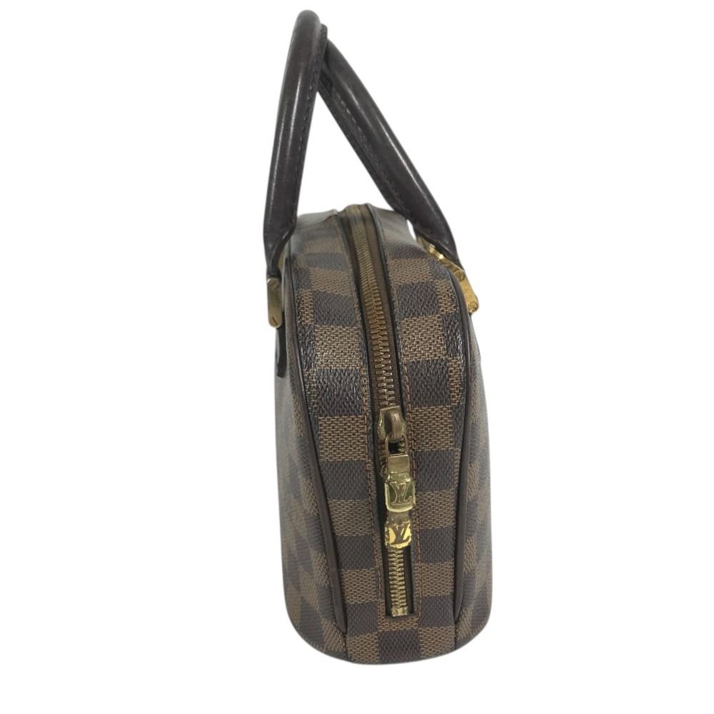 Louis Vuitton Handbag Thalia Mini Damier Canvas Ebene Brown — view 2