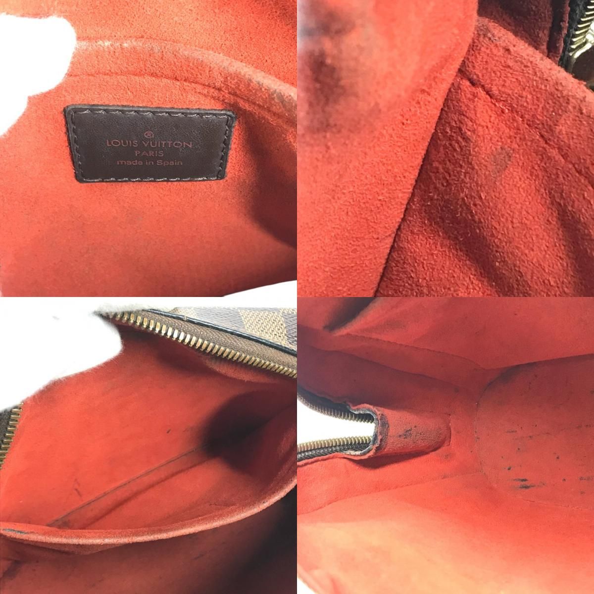 Louis Vuitton Handbag Thalia Mini Damier Canvas Ebene Brown — view 8