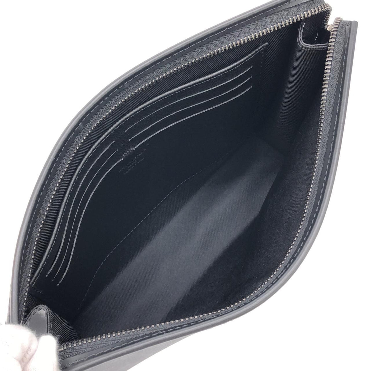 Louis Vuitton Monogram Eclipse Pochette Voyage MM Bag — view 6