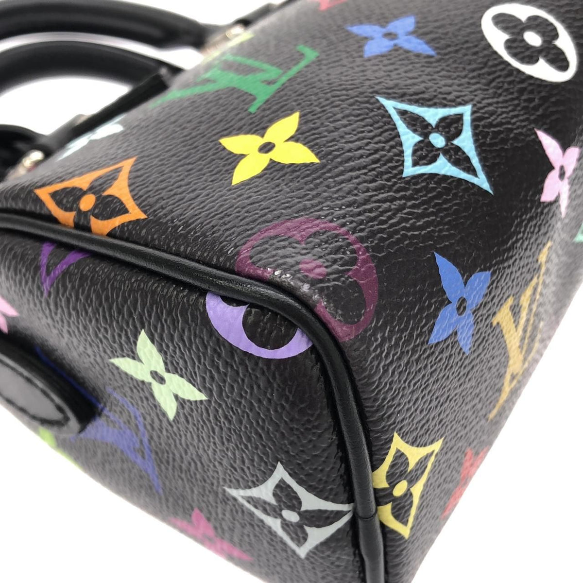 Louis Vuitton Multicolor Nano Speedy Boston Bag — view 3