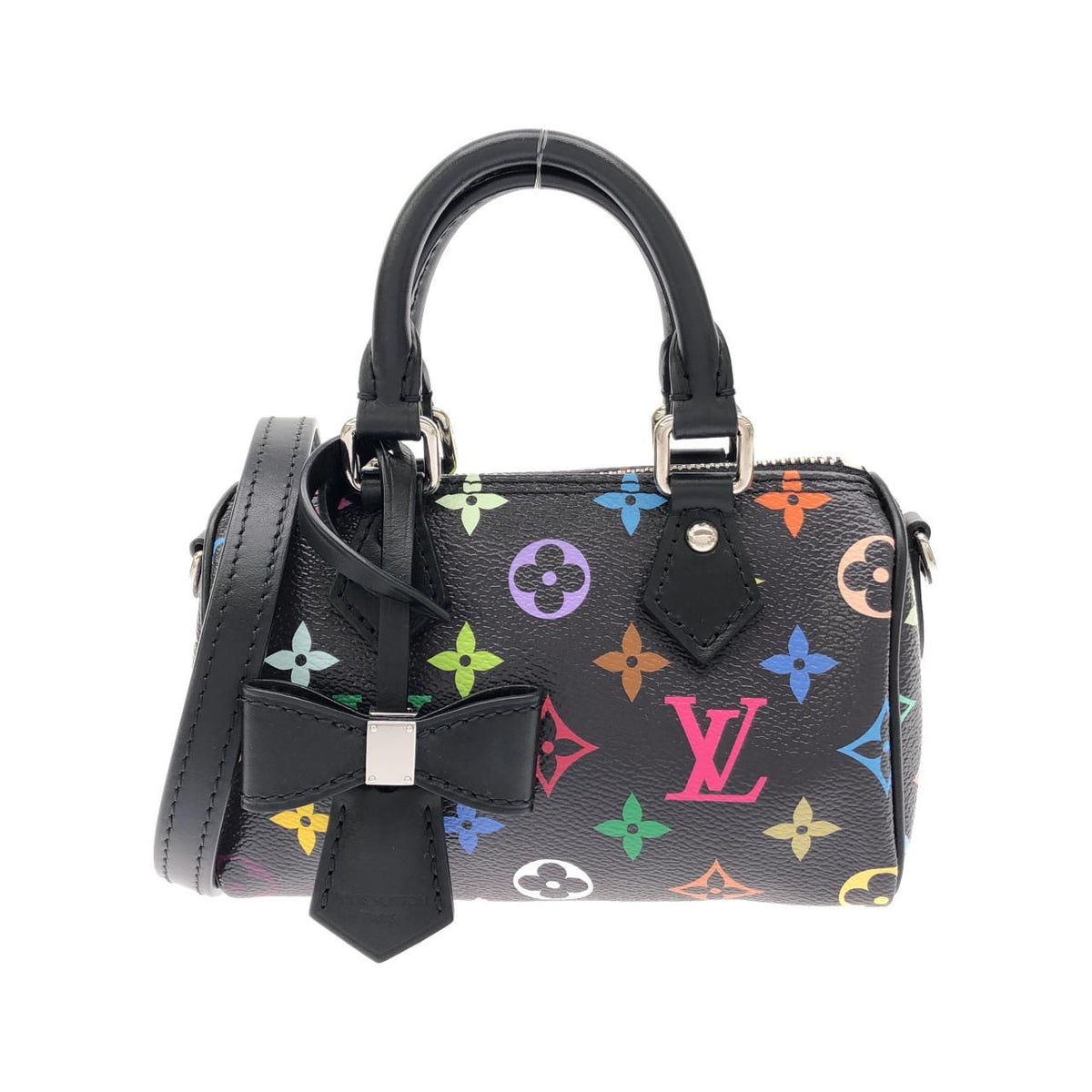 Louis Vuitton Multicolor Nano Speedy Boston Bag