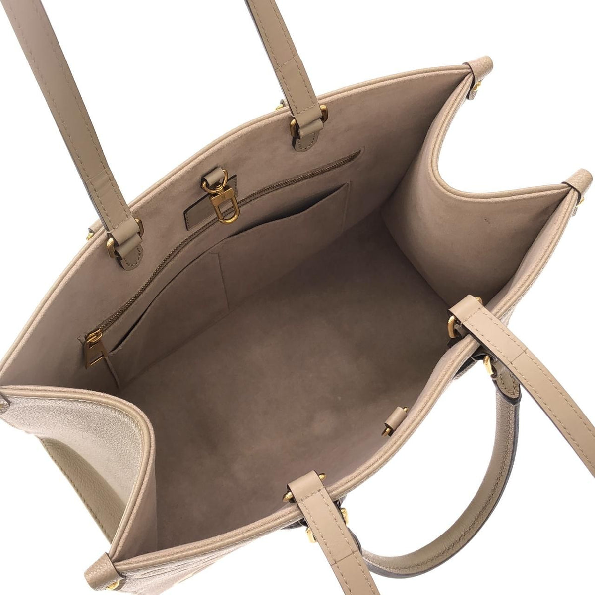Louis Vuitton Bicolor Monogram Empreinte On The Go MM Bag — view 7