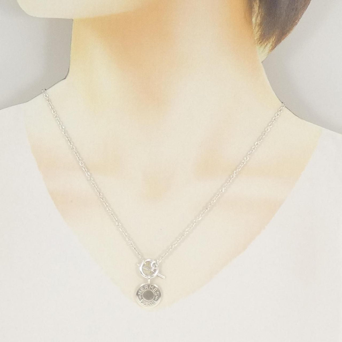 Hermes Amulette H Confetti Necklace — view 6