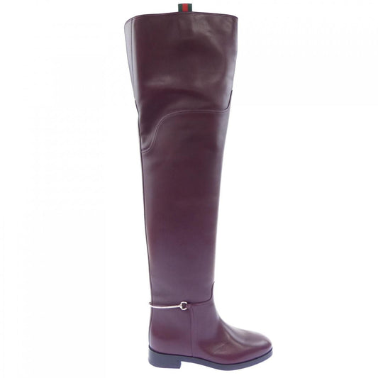 Gucci Long Boots Red