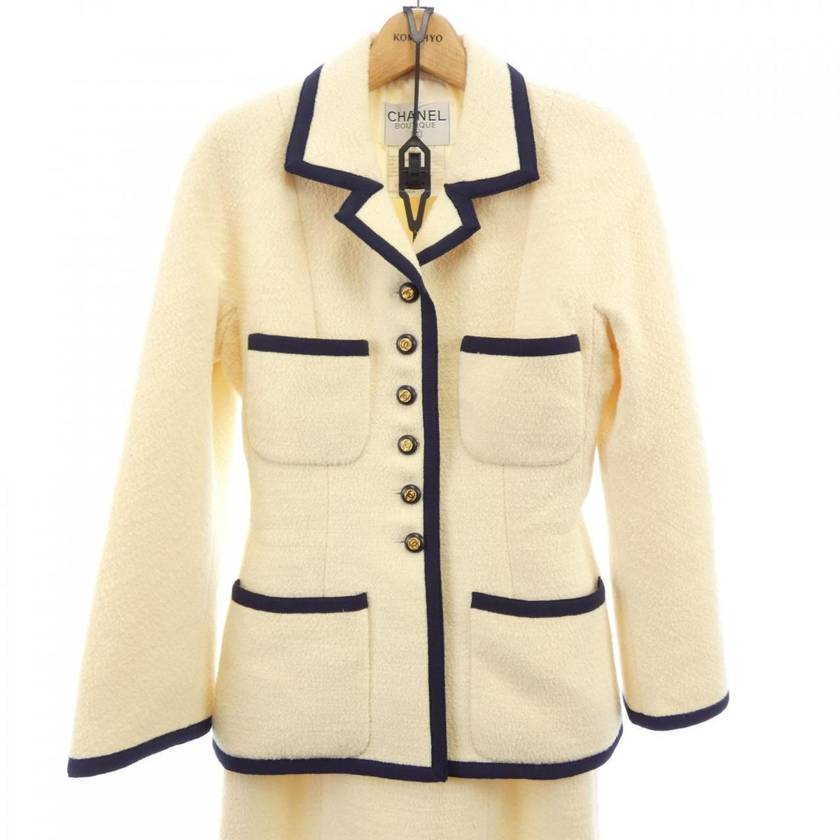 Chanel Vintage Suit White