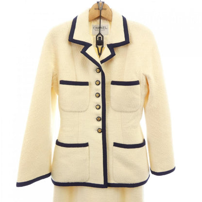 Chanel Vintage Suit White