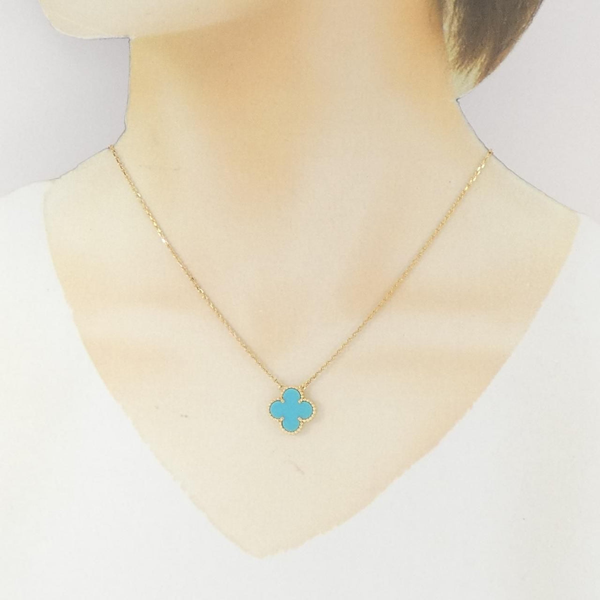 Van Cleef & Arpels Vintage Alhambra Necklace — view 5