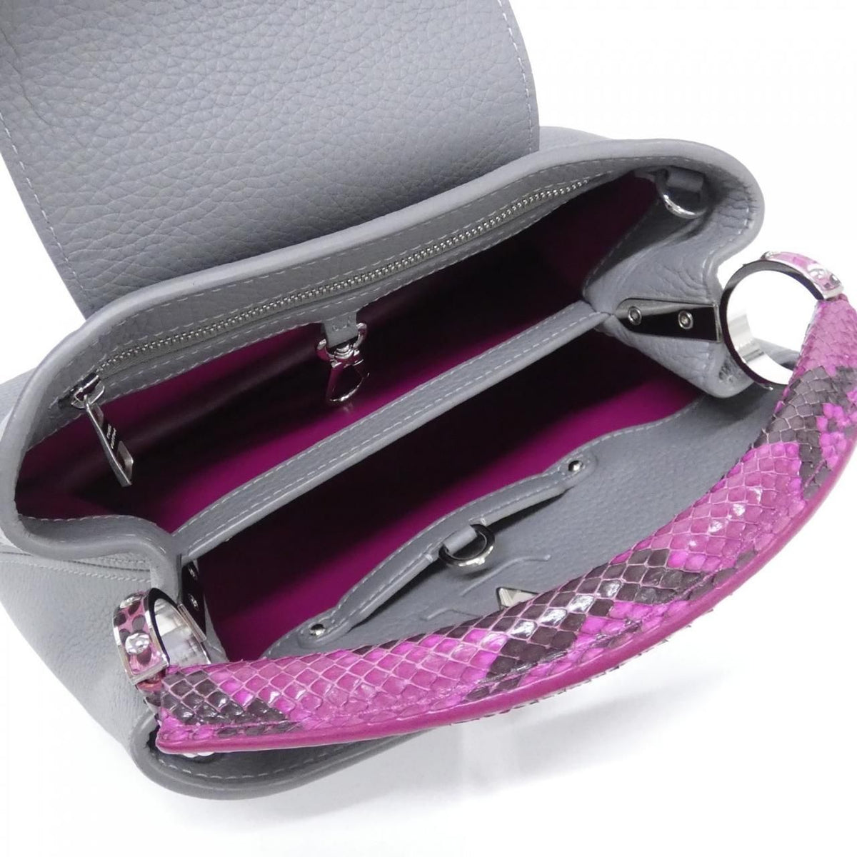 Louis Vuitton Exotic Leather Capucines BB Bag — view 8