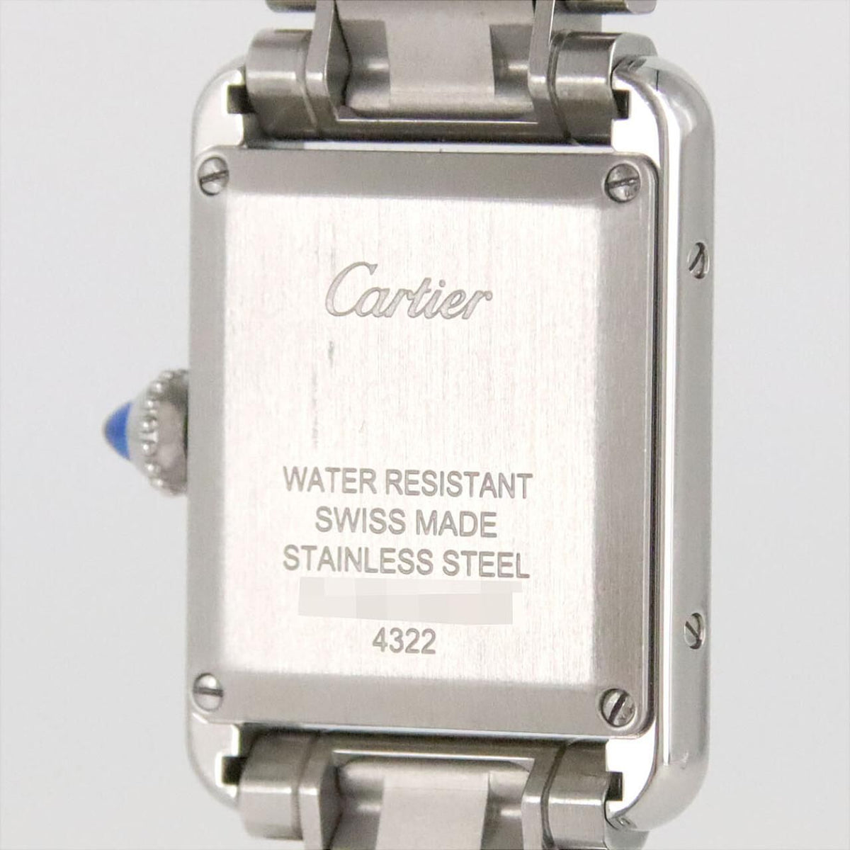 Cartier Tank Must SM SS Quartz Watch — view 5